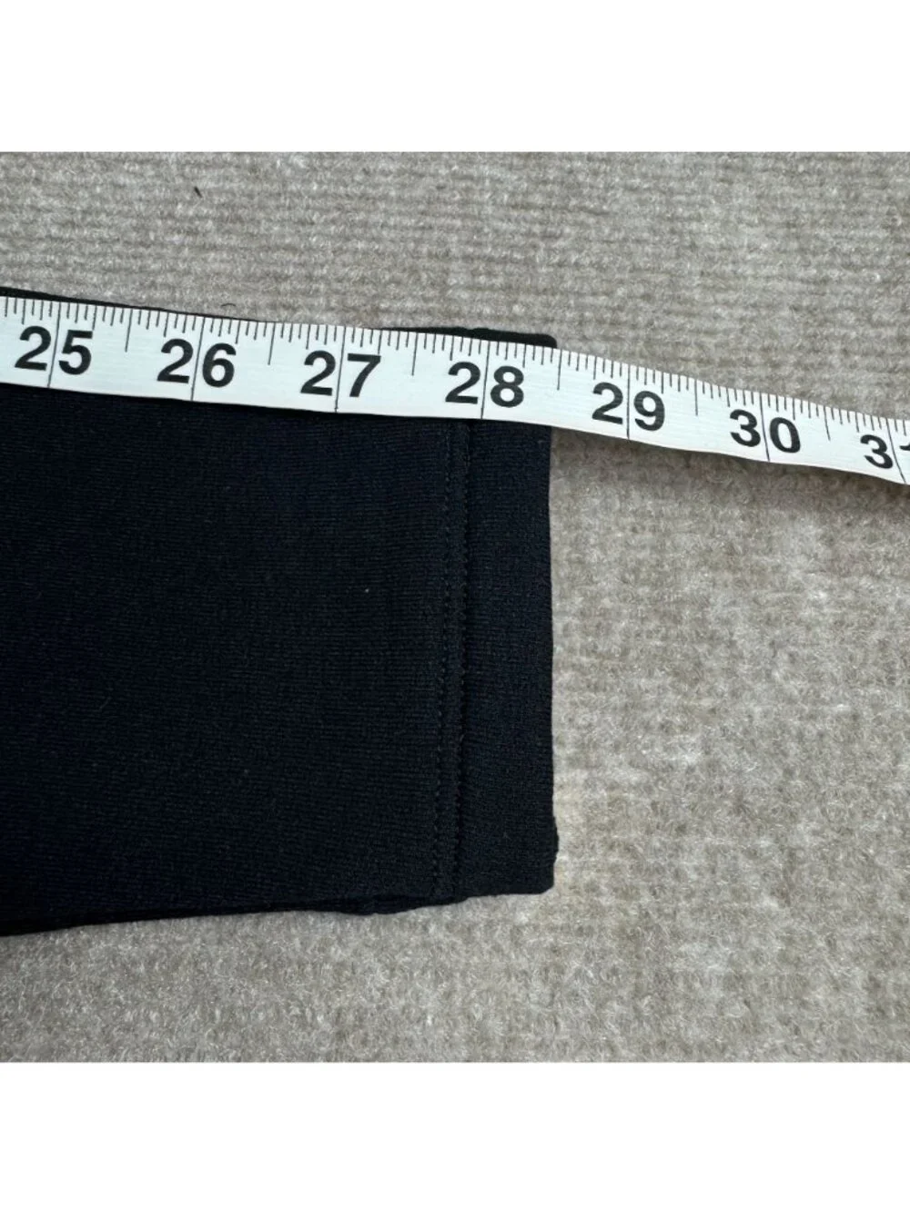 Athleta Polartec Power Stretch Tight Fleece Lined Leggings Black Small Running